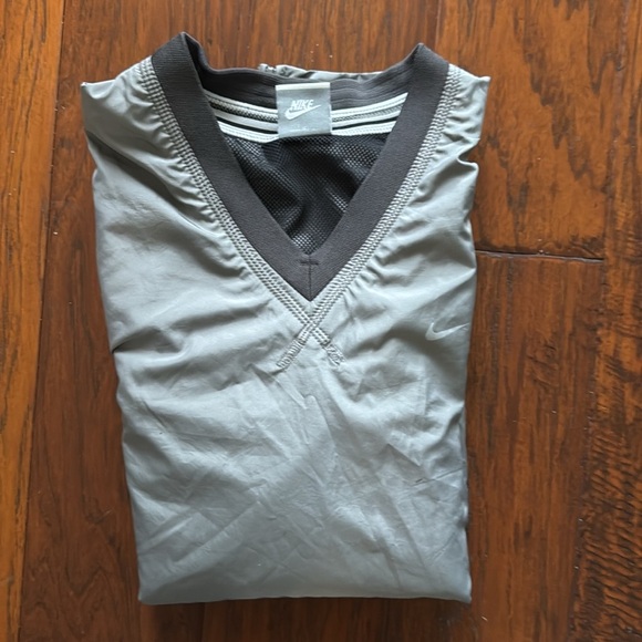 Vintage Nike Silver Label Windbreaker Pullover Golf V-Neck Medium - Picture 9 of 12